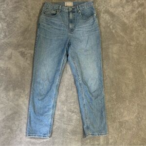 Everlane Jeans Women 29 High Waist Bootcut Cheeky Low Stretch Sunbleached Blue